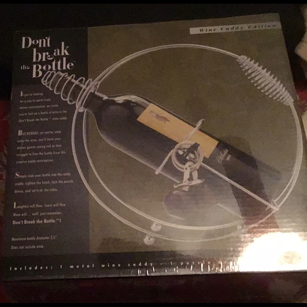 Don’t Break The Bottle-new in box